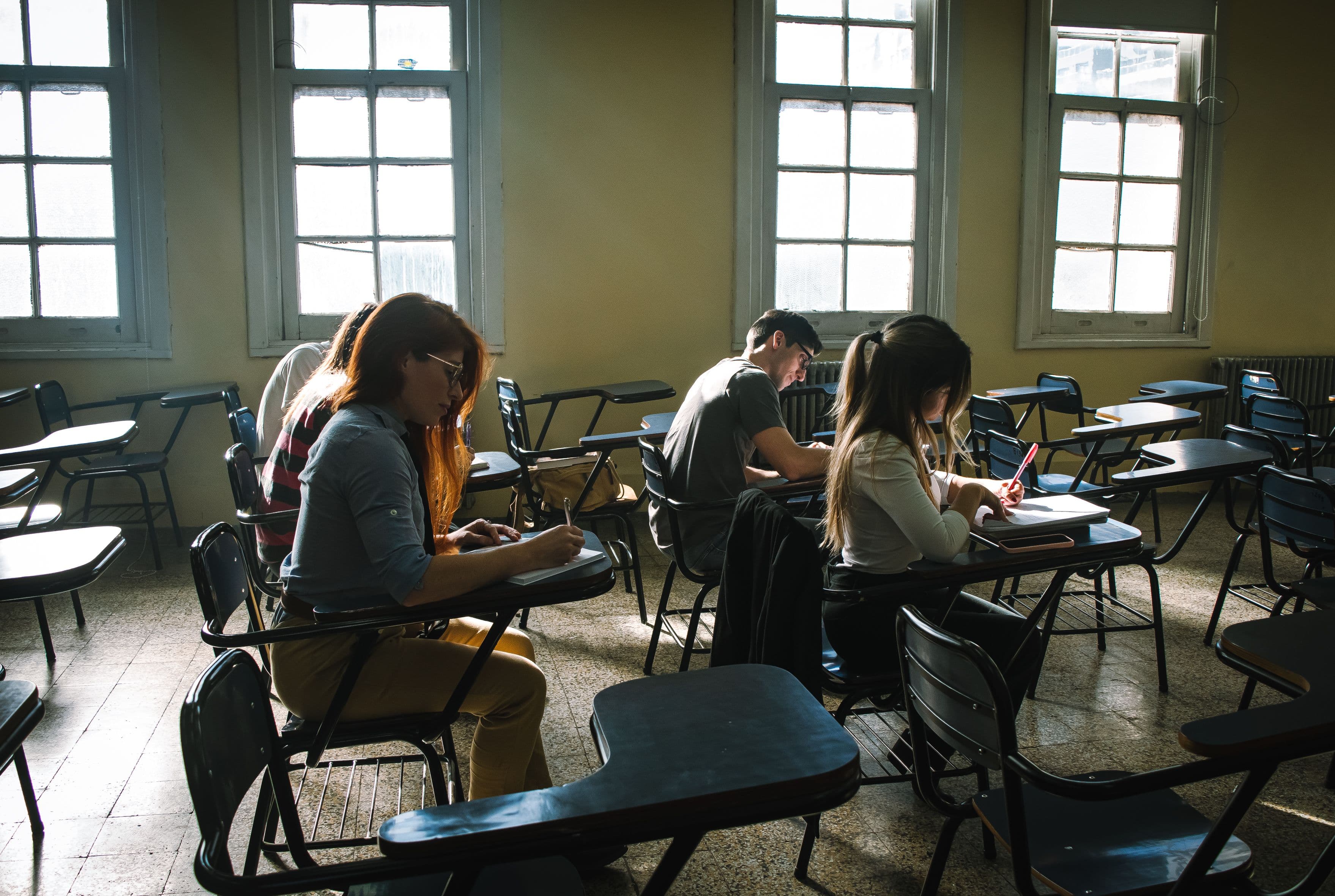 Students preparing for the JLPT and JFT exams